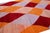 Modern Turkish Multicolor Geometric Diamond Pattern Wool Rug For Sale - Image 9 of 11