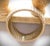 1940s Vintage Gold Ribbed Bangle Cuff Bracelet For Sale - Image 5 of 8