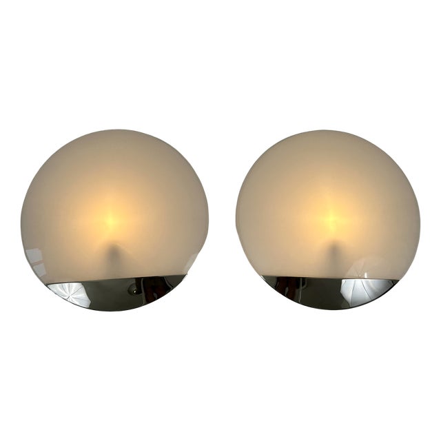 Wall Lights Vega by Florian Schulz, Germany, 1990s, Set of 2 For Sale