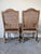 1970s Vintage Hollywood Regency Louis XV-Style Carved Wood & Cane Armchairs – A Pair For Sale - Image 5 of 13