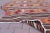 1970s Cabin Style Stripe Design Handmade Oushak Kilim Rug For Sale - Image 9 of 12