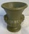 Vintage McCoy Floraline Green Neoclassical Design Vase For Sale In Dallas - Image 6 of 9
