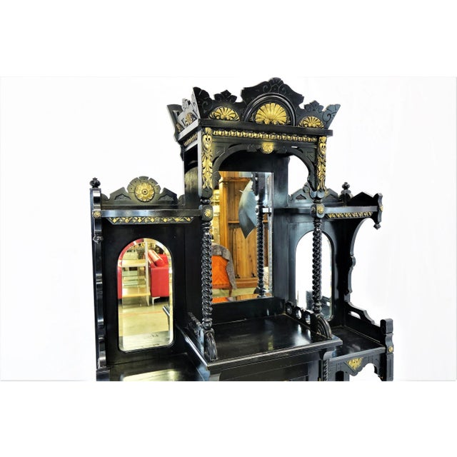 Beautiful Antique French Cabinet (43" X 12" X 76")