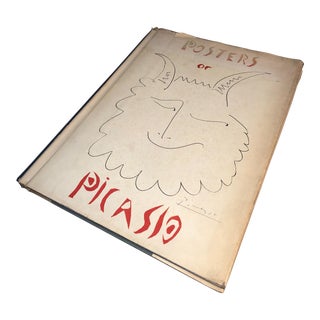 1950s Posters of Picasso First Edition Hard Cover Book of 24 Full Color Posters Crown Publg. Joseph Foster For Sale