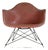 Vintage Salmon Fiberglass Armchair by Charles Eames for Herman Miller, 1962 For Sale