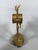 Empire period portico clock with Egyptian motifs, gilt bronze, circa 1800, 19th century For Sale - Image 9 of 9