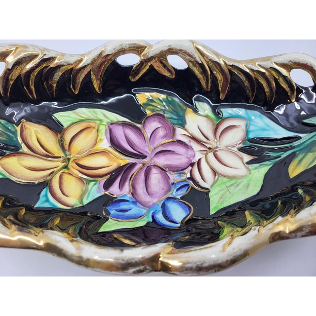 Mid-Century Modern Ceramic Bowl from Vallauris, France, 1950s For Sale - Image 3 of 15