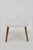 Danish Beech Stool with Fabric, 1960s For Sale - Image 4 of 9