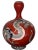 Japanese Japanese Cloisonne Enamel Red Gourd Shaped Dragon Vase Meiji For Sale - Image 3 of 10
