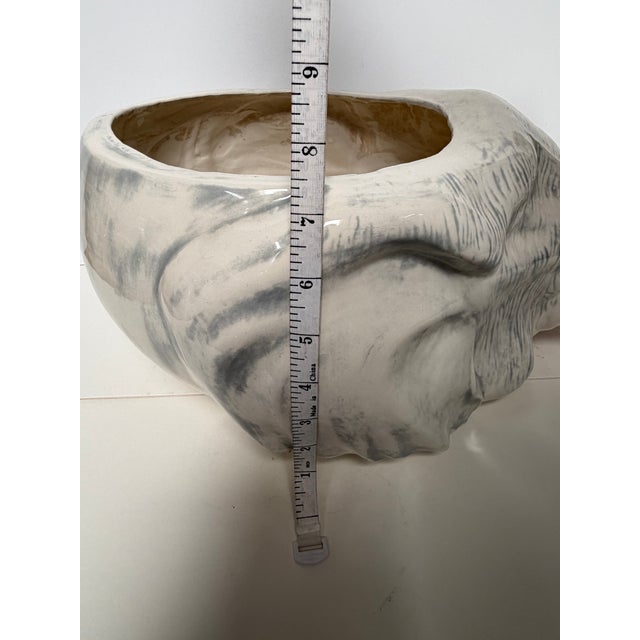 1960s Mid Century Modern Elephant Planter Pot For Sale In Los Angeles - Image 6 of 11