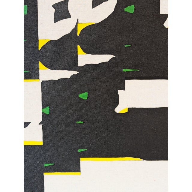 Emmanuel Araujo "Landing Sequence" Contemporary Geometric Hard-Edge Abstract Painting, 2019 For Sale - Image 9 of 10