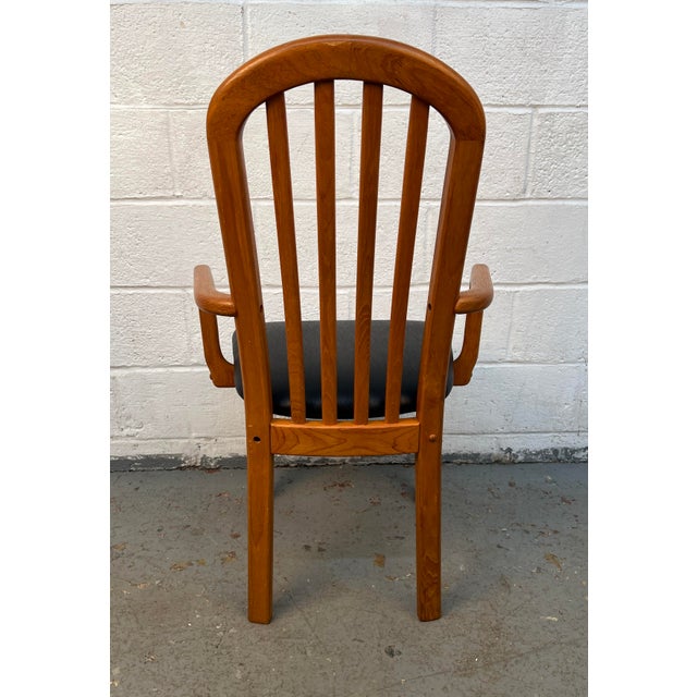 Set of Six Mid-Century Teak Dining Room Chairs For Sale - Image 14 of 18