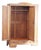Art Deco Wardrobe in Oak with Mirrored Door, 1930 For Sale
