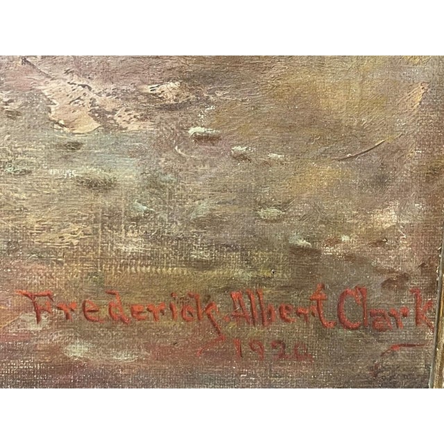Frederick Albert Clark (1869–1954) Spion Kop, Winner of the Derby Stakes, Important Signed British Equestrian Oil Painting, Dated 1920 For Sale - Image 6 of 10