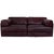 Leather Two-Seater Red Bordeaux Manual Function DS-76 Sofa from de Sede For Sale - Image 13 of 13