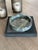 Modern Round Green Marble Ribbed Bowl For Sale - Image 3 of 5