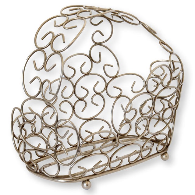 Midcentury English Wine Caddy Chairish