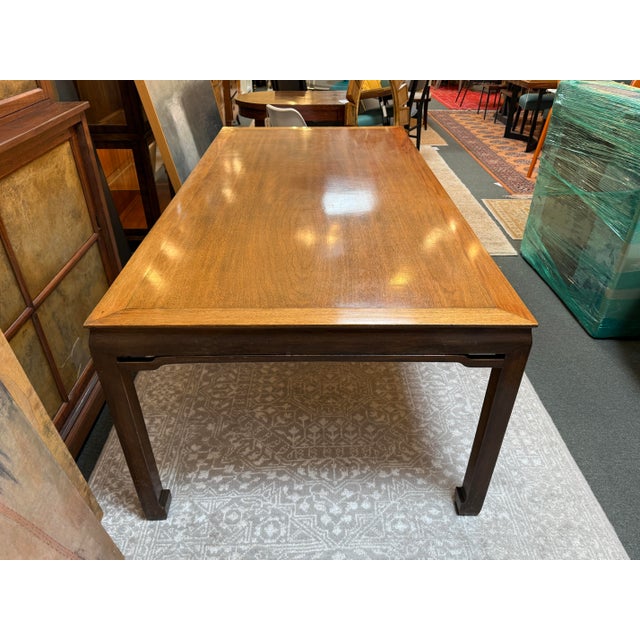 Late 20th Century Vintage Gump's Chinoiserie Dining Room Table For Sale - Image 5 of 14