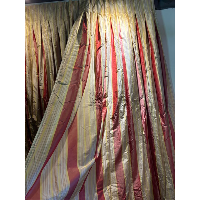 Silk Trading Company Curtains For Sale - Image 4 of 7