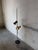 Gray 1950s Mid-Century Modern Metal Floor Lamp With Adjustable Shades For Sale - Image 8 of 10