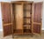 Brown Vintage French Louis XVI Style Oak Wardrobe For Sale - Image 8 of 9
