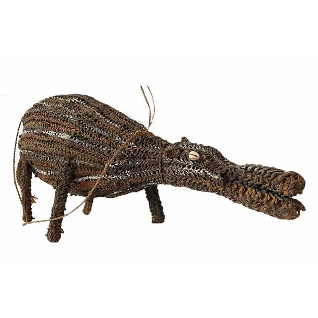 Textile Armadillo Vintage Hand Made For Sale - Image 7 of 8