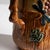 1900s French Amber Barbotine Ceramic Jug For Sale - Image 13 of 15