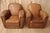1940s Art Deco Leather Club Chairs, 1930s, Set of 2 For Sale - Image 5 of 14