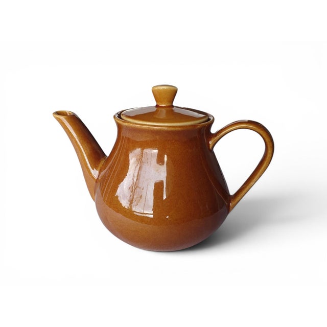 Mid-Century Ovenproof Ceramic Teapot from Waku, Germany, 1960s For Sale - Image 9 of 9