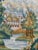 Vintage Silk Screen Printed Tapestry Verdure Chantilly, 1960s For Sale - Image 14 of 18