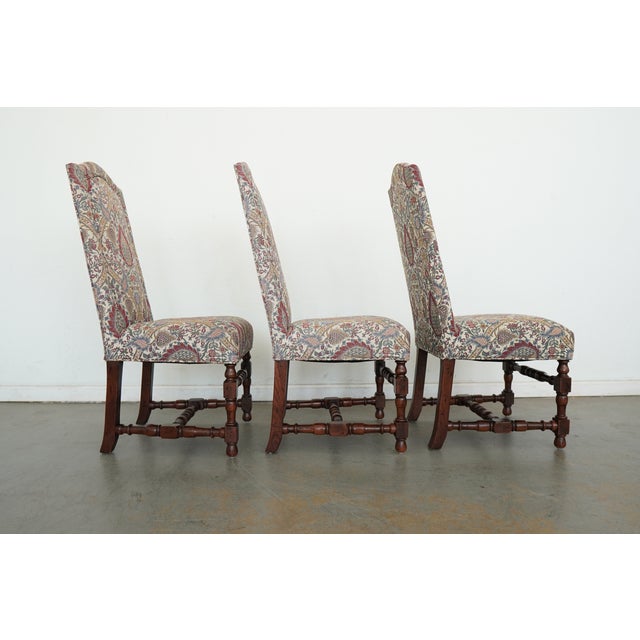 Vintage Henredon Jacobean Dining Chairs (Set of 6) For Sale - Image 12 of 18