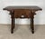 1910s Rustic Hand-Carved Walnut Stool, 1910 For Sale - Image 5 of 13