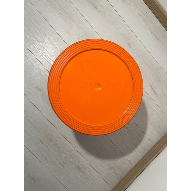 Orange Dedalo Umbrella Stand by Emma Gismondi Schweinberger for Artemide For Sale - Image 8 of 15