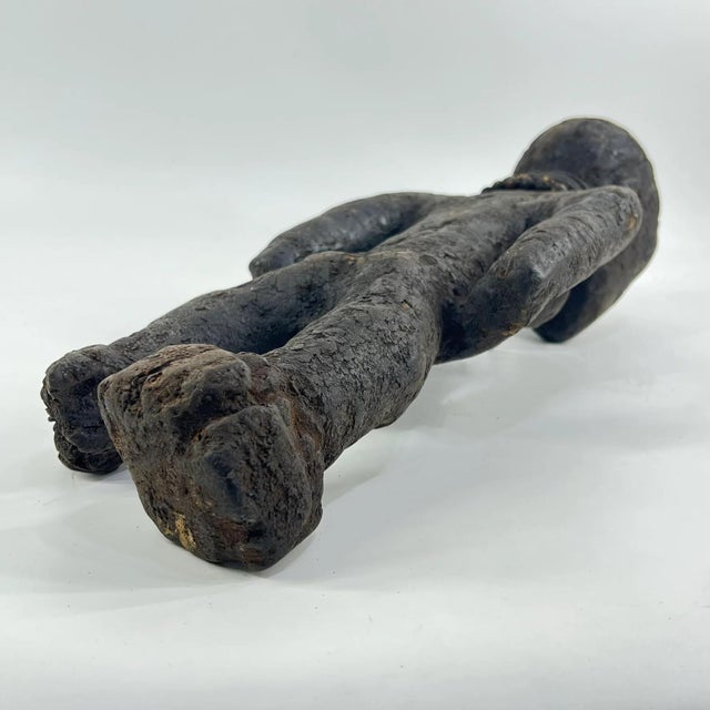Dark Gray Early 20th Century Nyamwezi Wood Fetish Figure Tanzania For Sale - Image 8 of 8