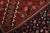 Abadeh Rug 3’5” X 4’10” Red Wool Vintage Tribal Hand-Knotted Carpet For Sale - Image 4 of 12
