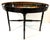 Late 20th Century Regency Chinoiserie Style Lacquer and Faux Bamboo Folding Tray Table For Sale - Image 16 of 18