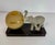 French Art Deco Table Lamp with Elephant Sculpture, 1930s For Sale - Image 3 of 9