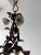 Green Italian Petit Tole With Porcelain Flowers Polychrome Chandelier, C. 1870 For Sale - Image 8 of 13