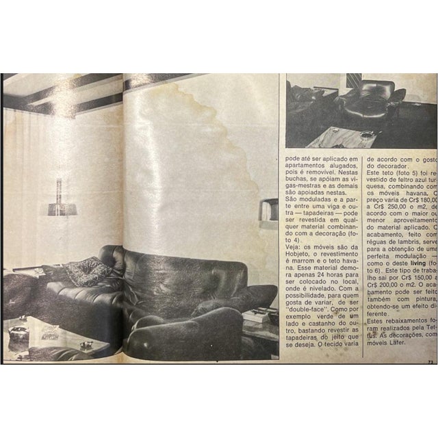 “MP-13” Sofa in Rosewood & Leather, Percival Lafer, 1967 - Lot 61 For Sale - Image 11 of 12