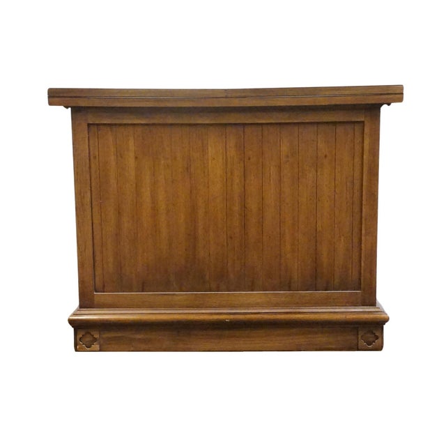 Thomasville Furniture Legendary Collection Spanish Mediterranean Style 76" Flip Top Server Buffet 3721-510 For Sale - Image 16 of 17