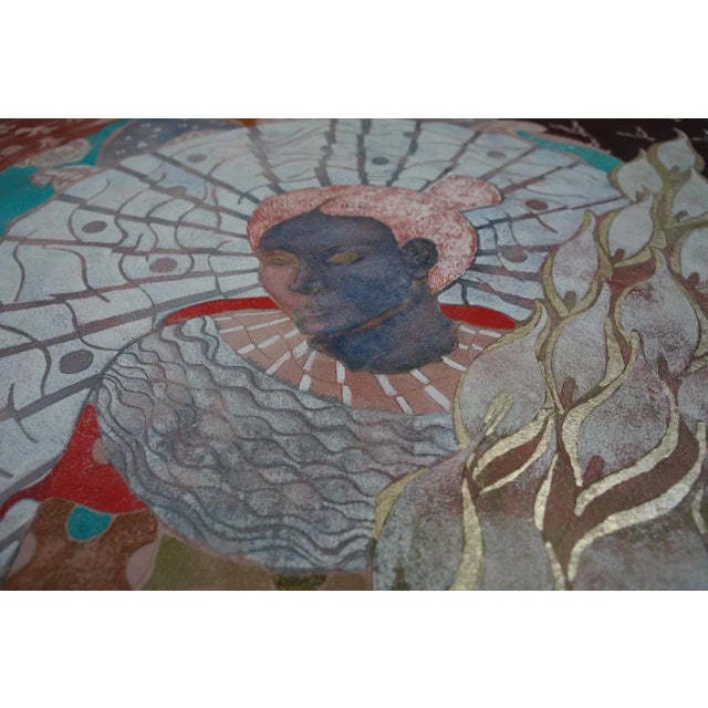 Sax Berlin White Gold Lilies for the Dove of Peace 2015 For Sale - Image 9 of 10