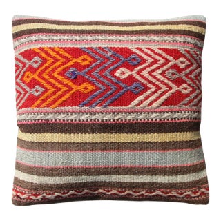 Kilim Rug Pillow Cover For Sale