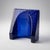 Mid-Century Modern 1960s Blenko Cobalt Blue Art Glass MCM Bookends Wayne Husted For Sale - Image 3 of 3