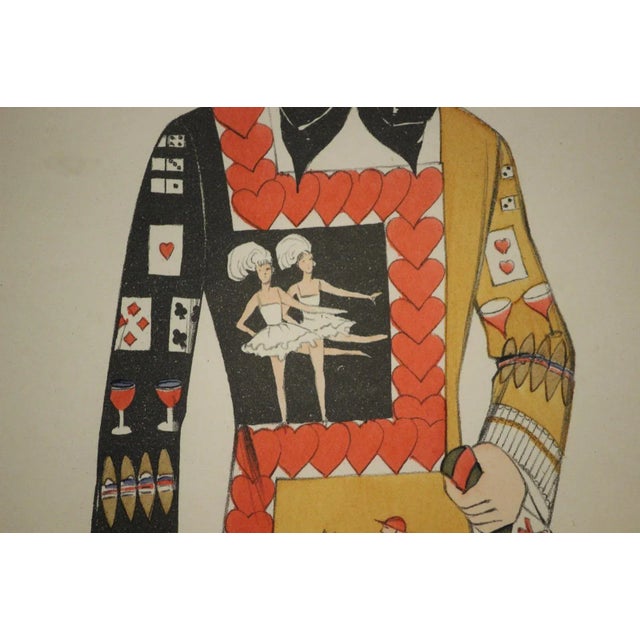 Traditional "Le Viveur: Le Croquis Original Dandy Fashion Plate" For Sale - Image 3 of 5