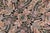 Boho Chic 1990's Floral Pak-Persian Black/Gray Wool Round Rug- 9'1'' X 9'2'' For Sale - Image 4 of 9