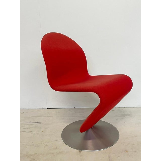 Verner Panton Mid-Century Modern System 123 Chair attributed to Verner Panton, Denmark, 1973 For Sale - Image 4 of 6