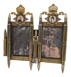 Trench Art Photo Frame, 1890s