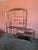DIA - Design Institute America Deco Brass & Smoked Glass Adjustable Display Shelf/Etagere, C1980s For Sale - Image 4 of 10