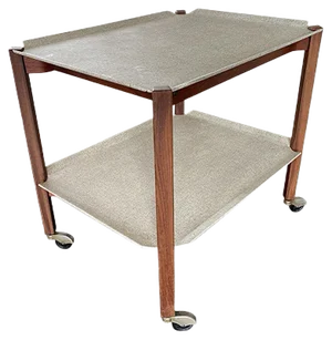 Vintage Scandinavian Modernist Teak Trolley from Pastoe, 1950s