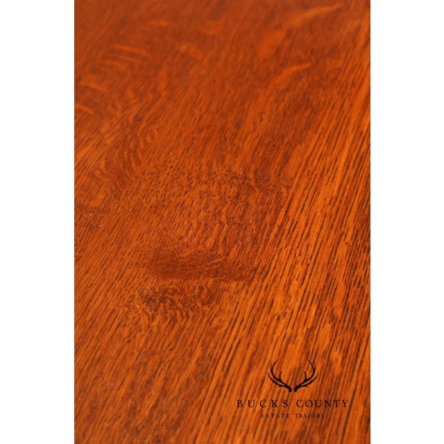 2010s Stickley Syracuse Mission Collection Syracuse Oak Sideboard For Sale - Image 5 of 18